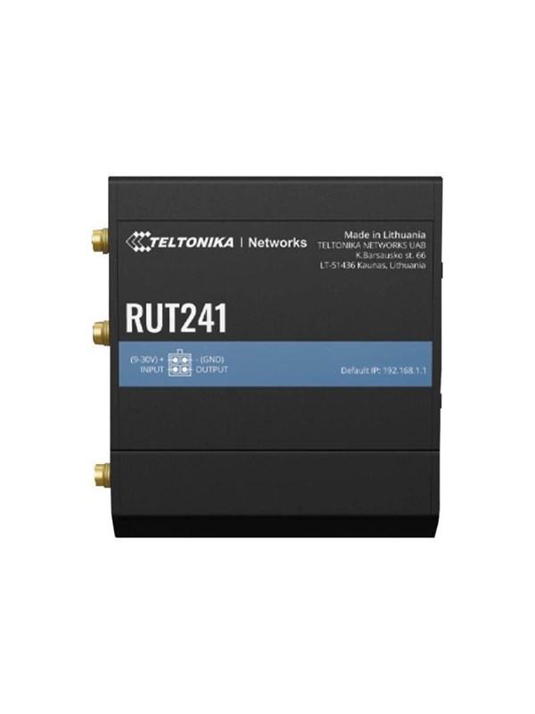 Teltonika RUT241 Industrial Cellular Router 4G LTE Wi-Fi (RUT241010000) - Wireless router N Standard - 802.11n