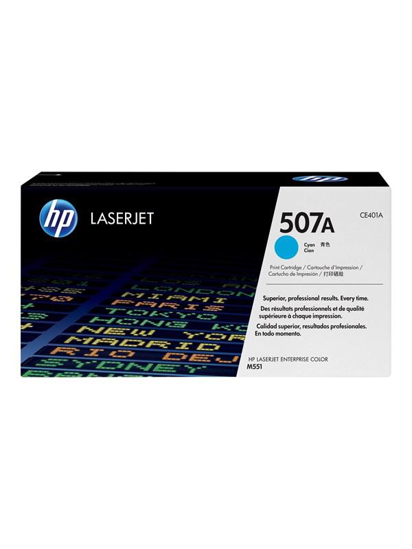 HP 507A / CE401A Cyan Toner - Tonerpatrone Cyan