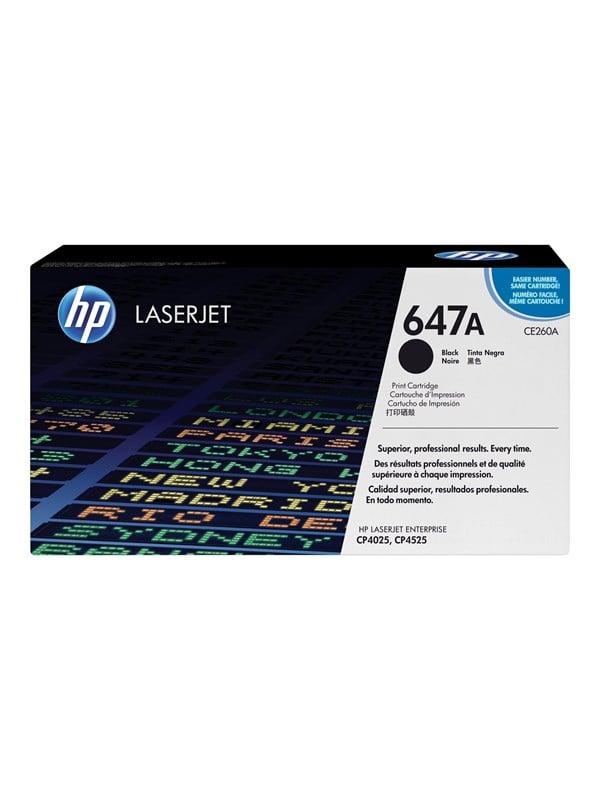 HP 647A / CE260A Black Toner - Tonerpatrone Schwarz