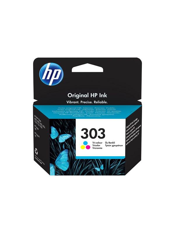 HP 303 / T6N01AE - Tri-Color Ink (Cyan Magenta Yellow) - Tintenpatrone Toner-basierte Farbe (Cyan, Magenta, Yellow)
