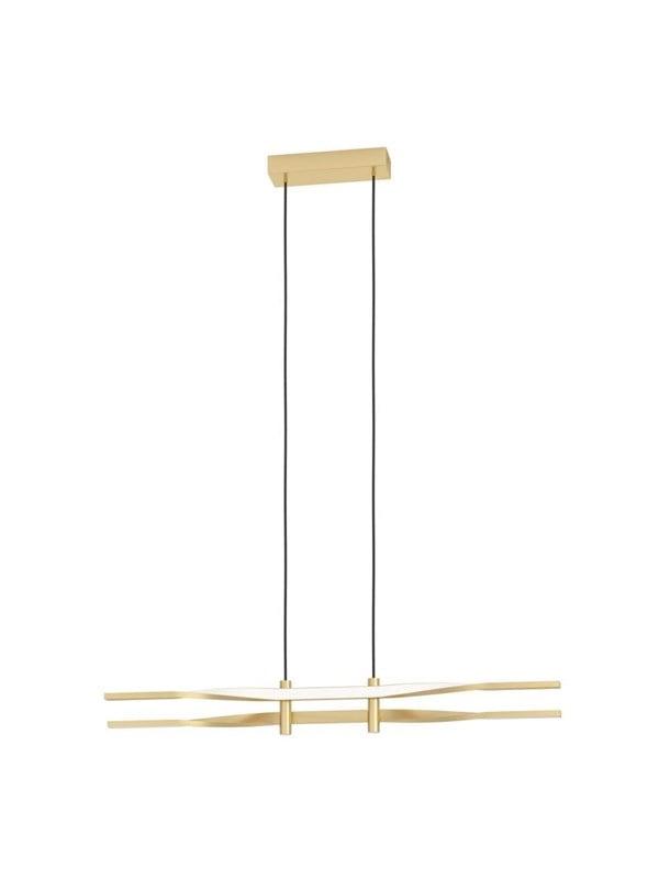 EGLO COLMEAL long table pendant brushed brass