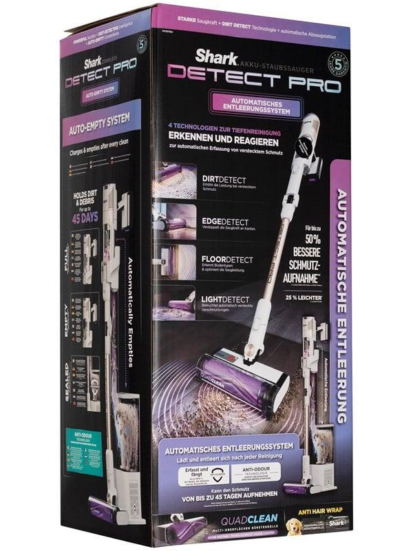 Shark Handstaubsauger Detect Pro IW3611EU - vacuum cleaner - cordless - stick/handheld included charger - white/brass