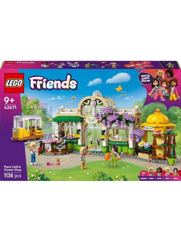 LEGO Friends 42671 Pflanzencafé und Blumenkiosk