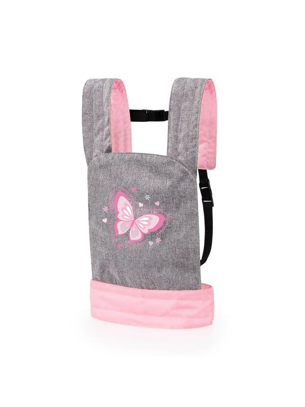 Bayer Design Doll Carrier - Grey/Pink