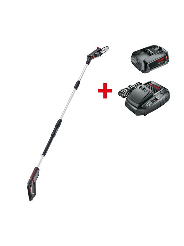 AL-KO Stanggrensav CSA 1820 inkl. batteri og lader