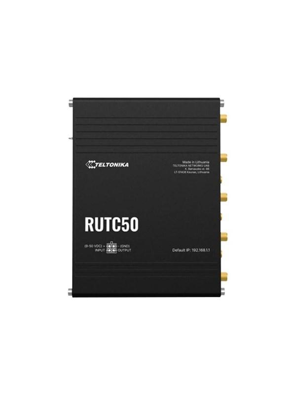 Teltonika RUTC50 - wireless router - WWAN - Wi-Fi 6 - 4G 5G 3G - desktop - Wireless router Wi-Fi 6