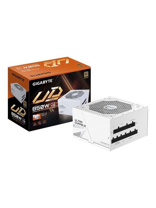 GIGABYTE UD850GM PG5 V2 ICE Netzteile - 850 Watt - 120 mm - ATX 3.1 - 80 Plus Gold zertifiziert