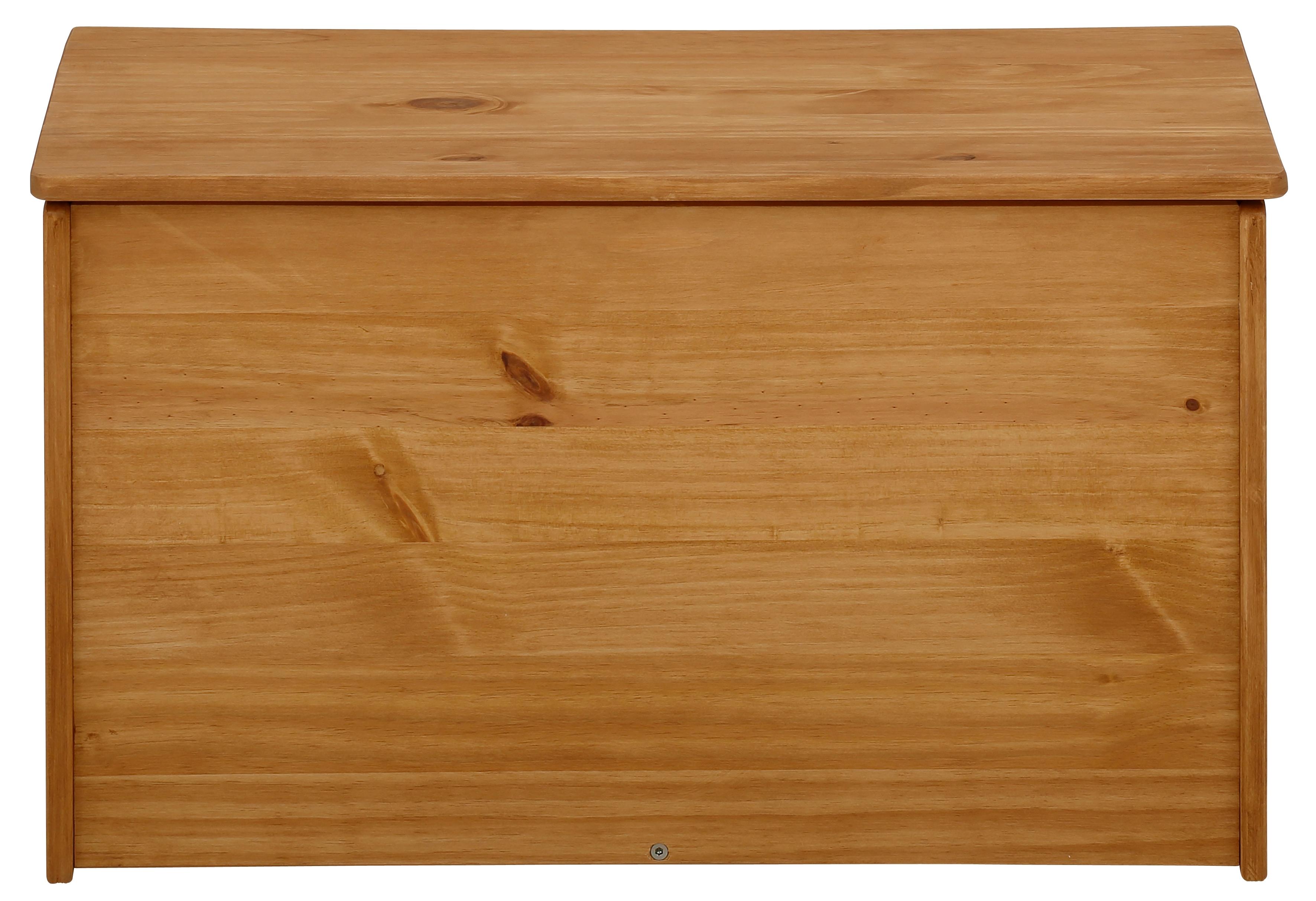 Truhe OTTO HOME "Alpi", beige (natur gebeizt, gewachst), B:70cm H:40cm T:40cm, Massivholz, Truhen, Kiefernholz, Deckel, verschiedene Farbvarianten,
