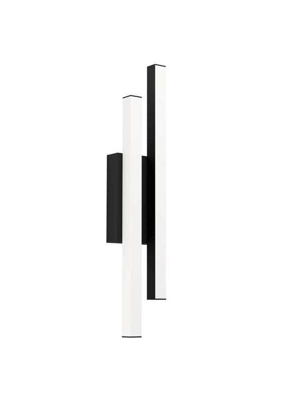 EGLO SERRICELLA outdoor wall lamp 2L black/white