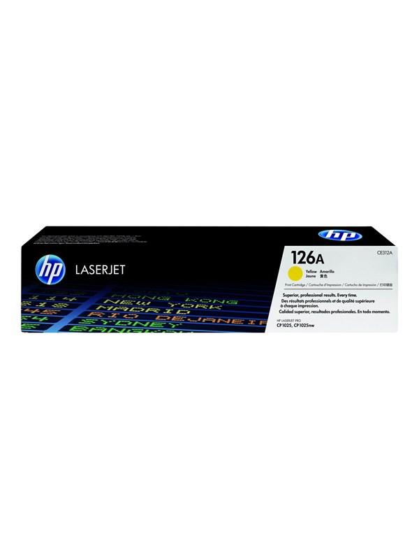 HP 126A / CE312A Yellow Toner - Tonerpatrone Gelb
