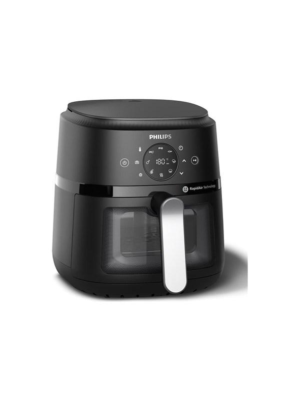 Philips 2000 Series NA221 - hot air fryer - black / silver