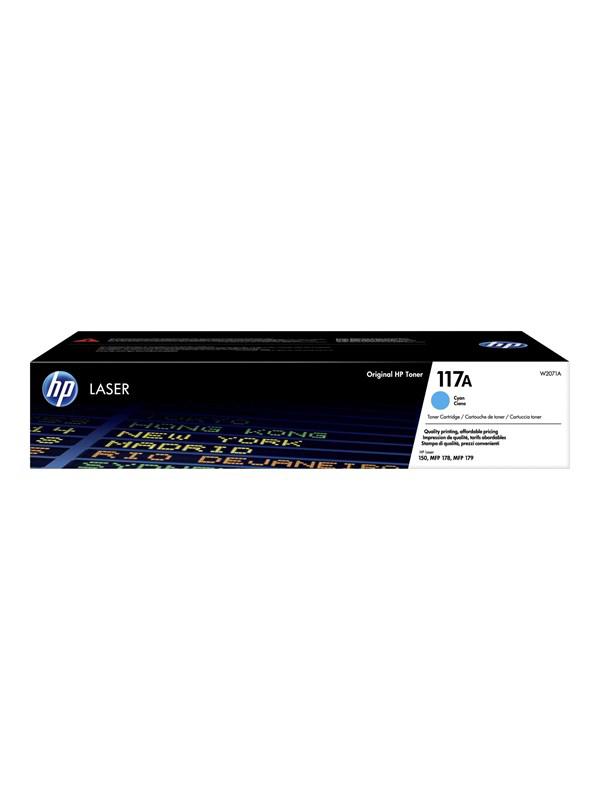 HP 117A / W2071A Cyan Toner - Tonerpatrone Cyan