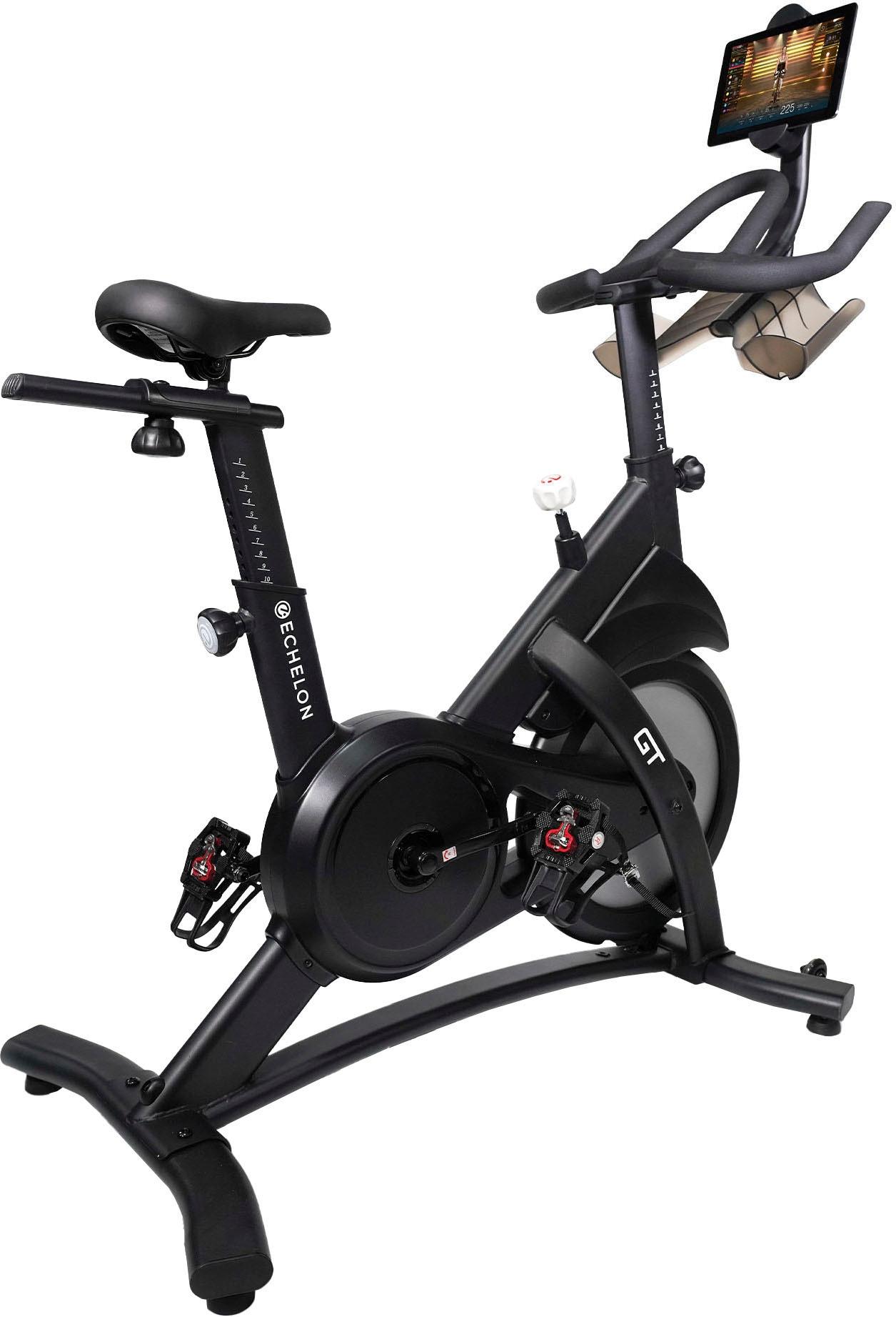 Speedbike ECHELON "GT Smart Connect", schwarz, Heimtrainer, ohne Unterlegmatte, 136 kg max. Benutzergewicht, Fahrrad, 32 Widerstandsstufen, B:60cm