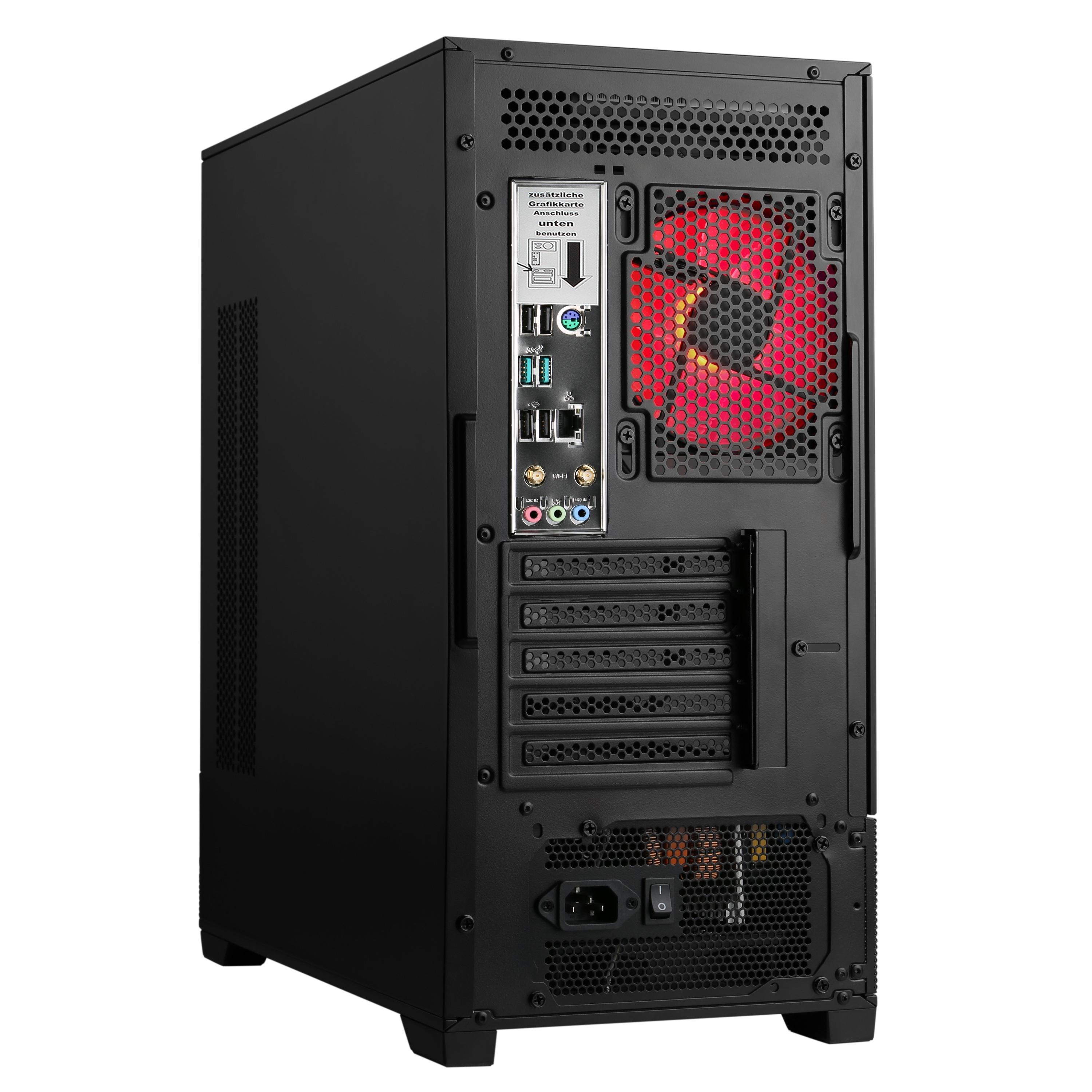 CSL Gaming-PC-Komplettsystem “AeroVision V24451”, Energieeffizienz: E (A-G), schwarz, Microsoft Windows 11 Home (64 Bit), 32 GB RAM 1.000
