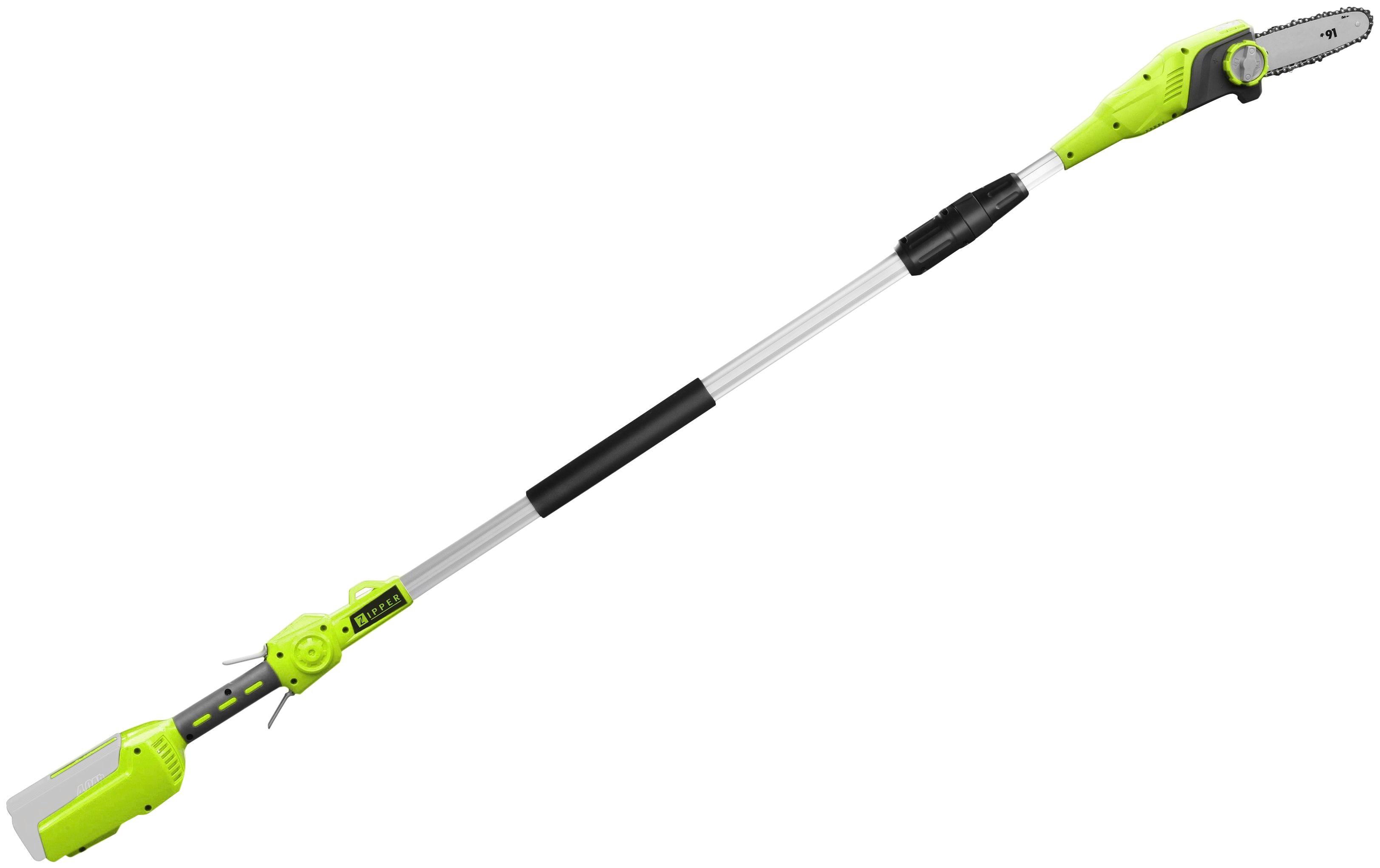 Akku-Hochentaster ZIPPER “ZI-HET40V-AKKU”, grün, Gartenscheren-Maschinen, ohne Akku und Ladegerät