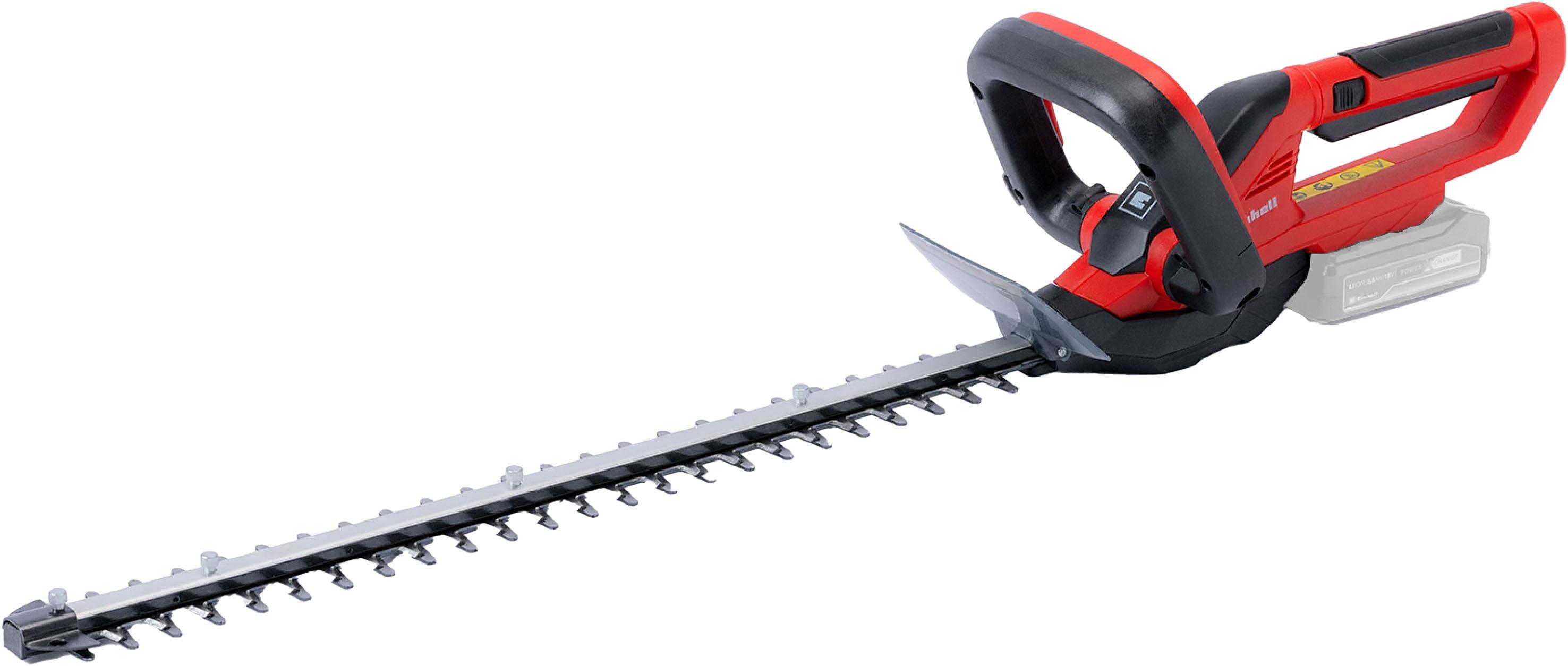 Akku-Heckenschere EINHELL "GC-CH 1855/1 Li Solo", rot, Gartenscheren-Maschinen, 55 cm Schnittlänge, ohne Akku und Ladegerät