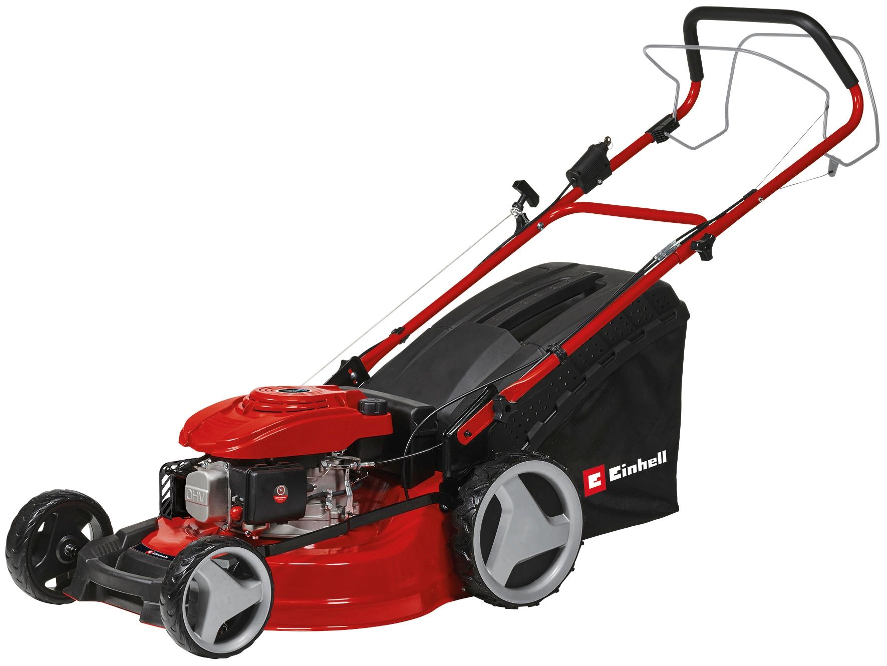 Benzinrasenmäher EINHELL “GC-PM 51/3 S HW-E”, rot, B:69cm H:89,5cm T:174cm, Rasenmäher