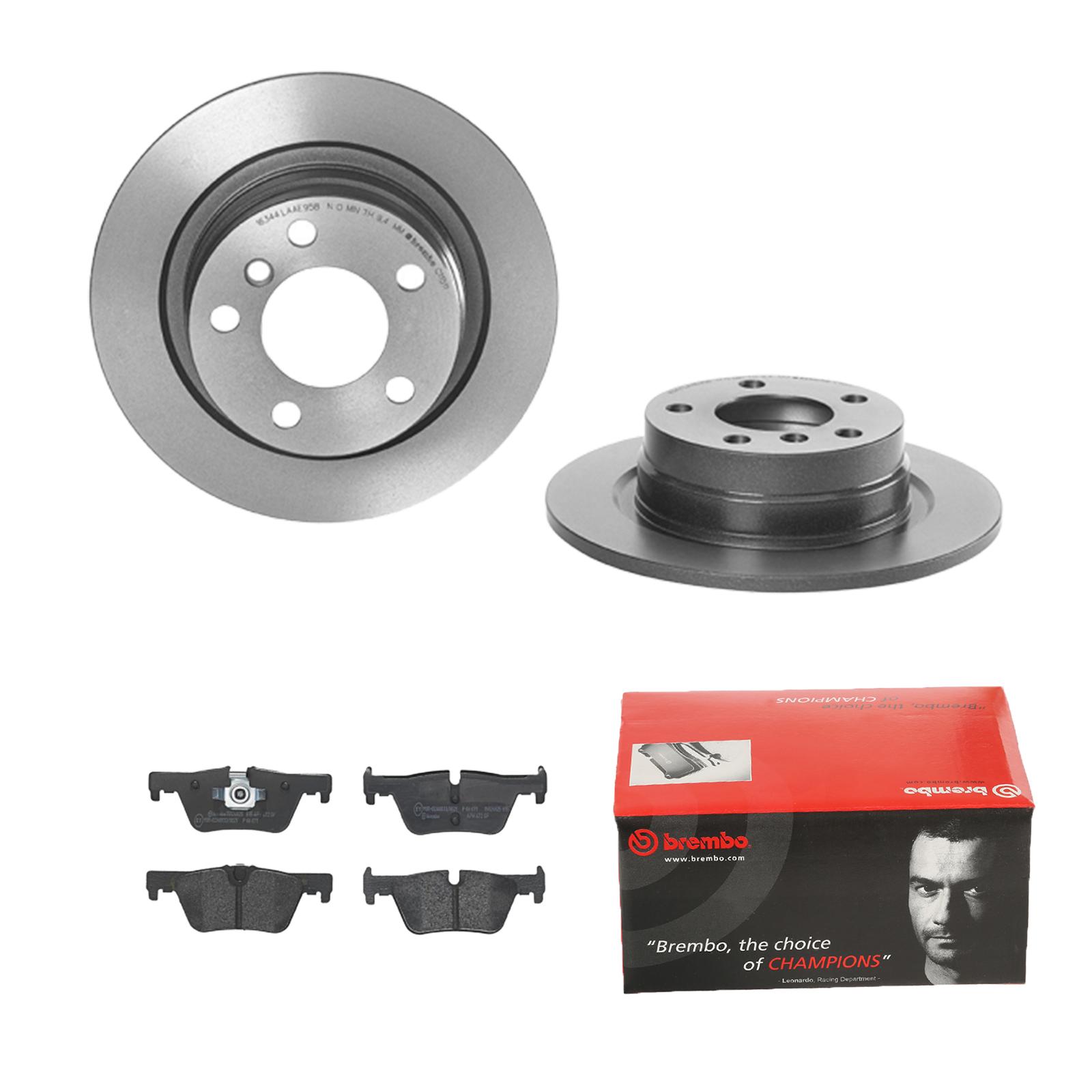 BREMBO Bremsensatz-Hinterachse COATED DISC LINE / STANDARD IJDTIDIJ70 Bremsensatz, Scheibenbremse hinten rechts links voll 290mm für BMW 34206873094 3