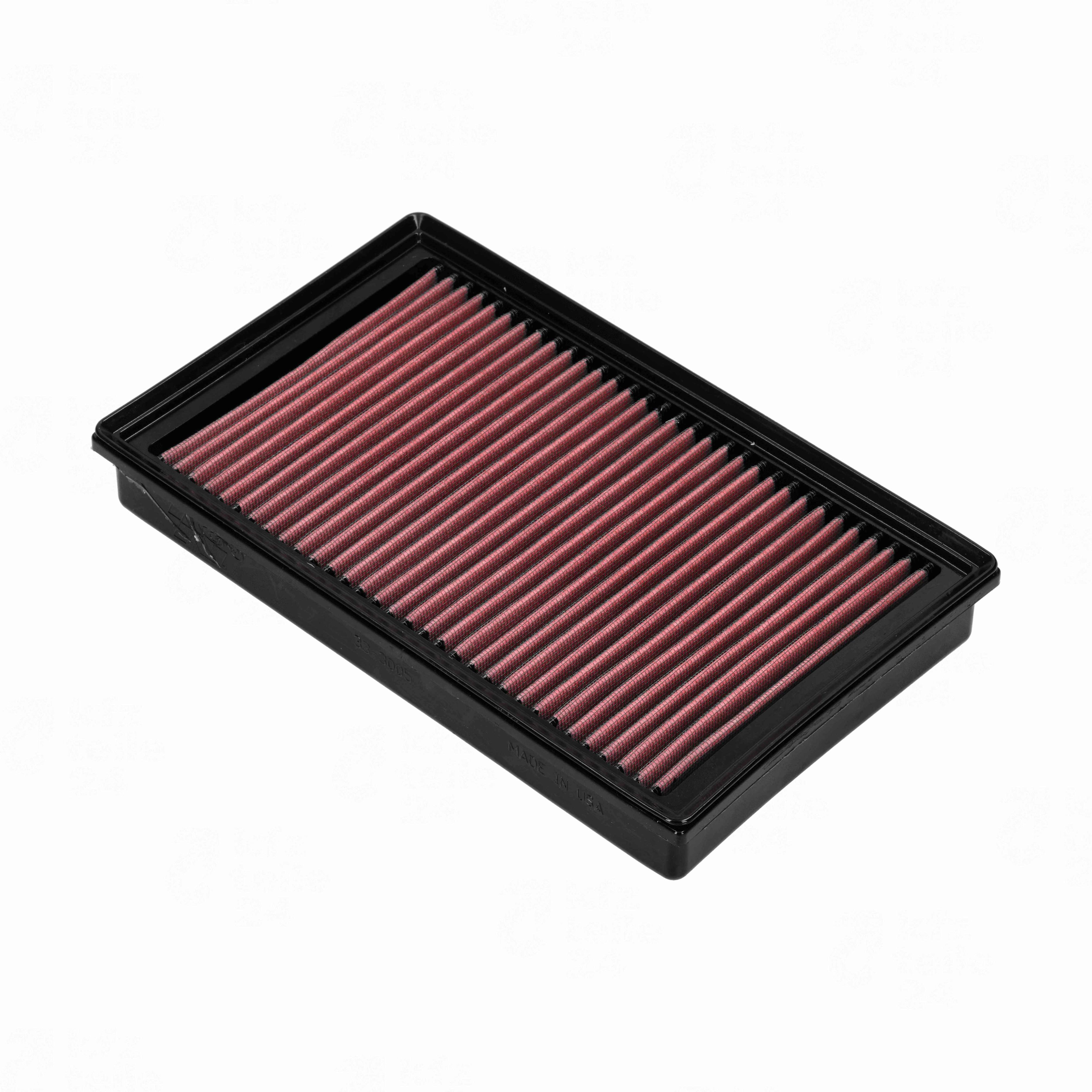 K&N Filters Luftfilter 33-3005 1x für SKODA FORD (JMC) VW SEAT USA AUDI (CHANGAN) (FAW) AUSTRALIA (SAIC) CUPRA ASIA & OCEANIA VAG AFRICA 5Q0129620D 5q