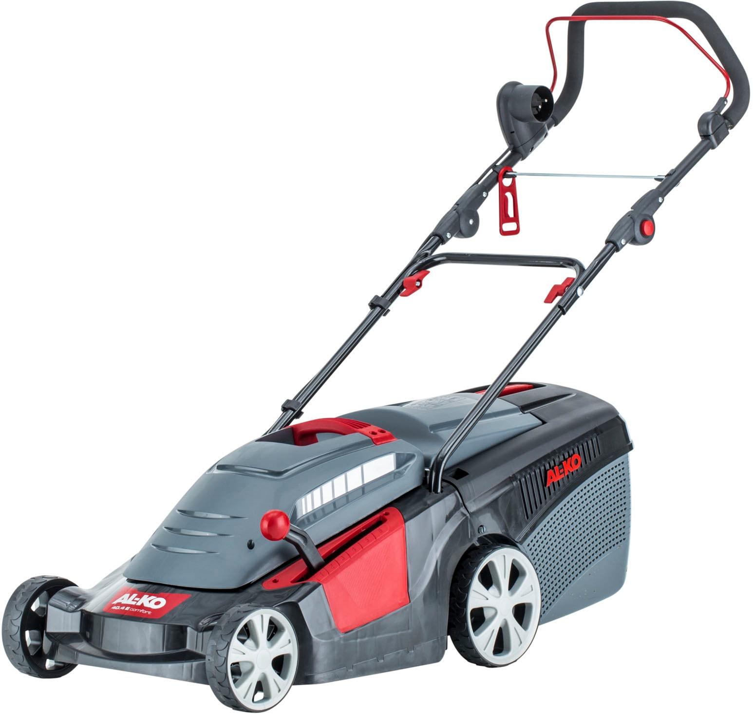 Elektrorasenmäher AL-KO “40.4 E Comfort”, schwarz, B:45cm H:105cm T:130cm, Rasenmäher, 1400 W