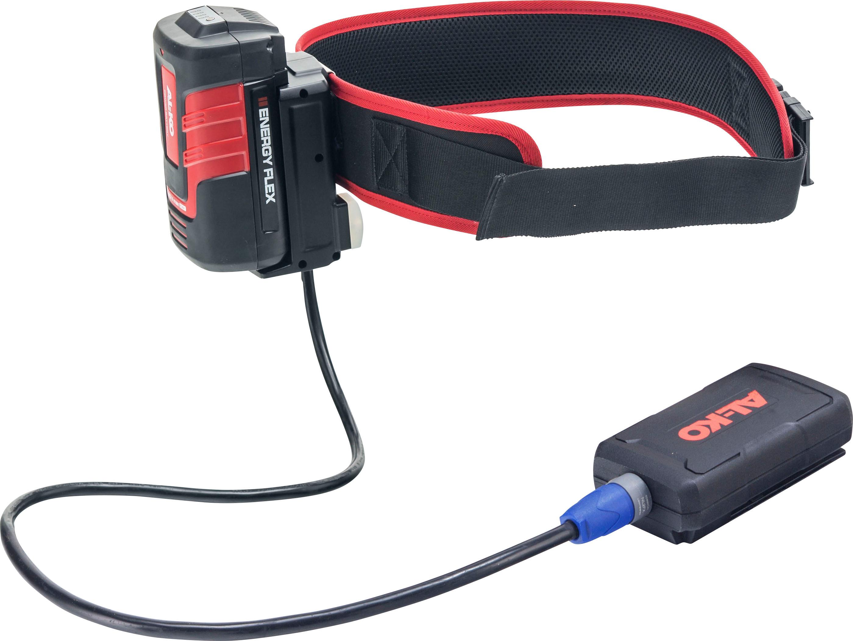 AL-KO Adapter “BBA 40”, rot, B:20cm H:30cm T:15cm, Adapter, Akku-Gürtel mit Adapter