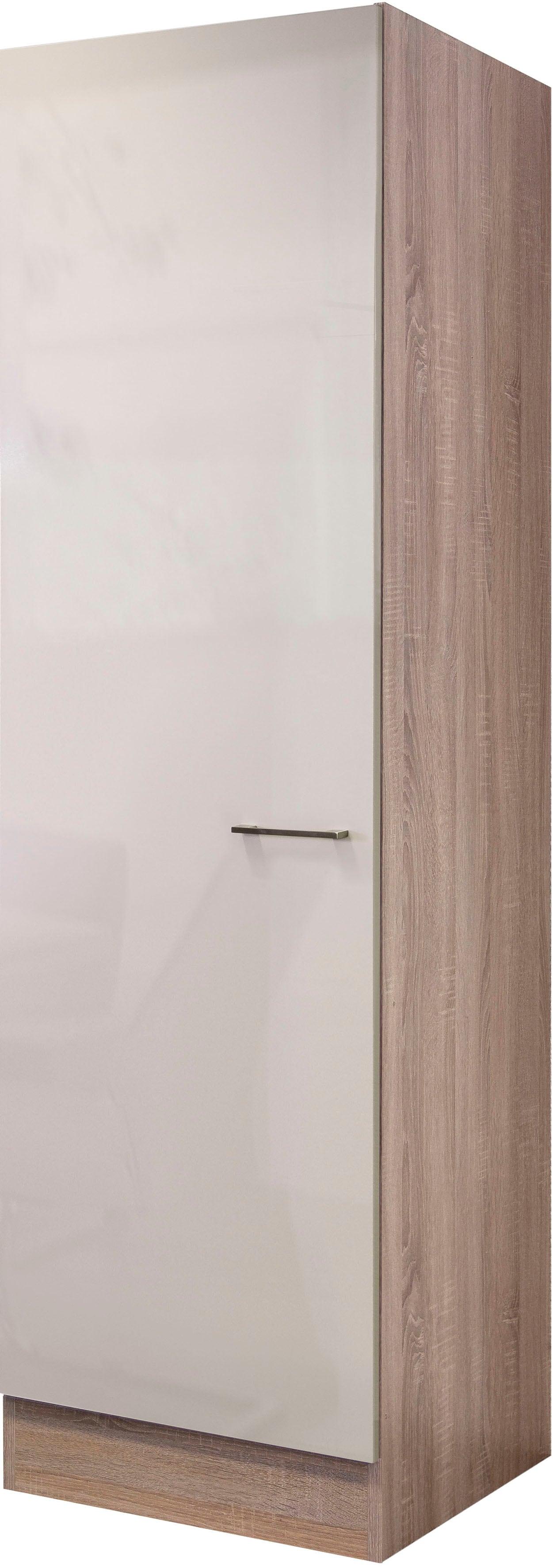 Seitenschrank FLEX-WELL "Nepal", braun (kaschmir glanz, sonoma eiche), B:50cm H:200cm T:57,1cm, Holzwerkstoff, Schränke, Seitenschrank, (B x H x T) 50