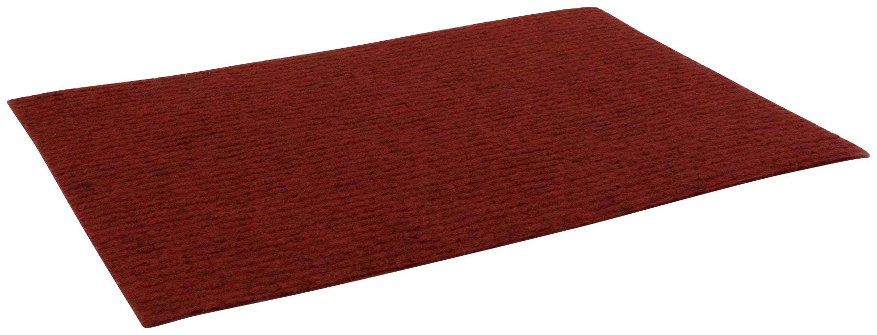 Nadelvliesteppich "MALTA", rot, B:200cm H:2,5mm L:2.200cm, Polypropylen, PRIMAFLOR-IDEEN IN TEXTIL, Teppiche, Nadelvliesteppich, Uni-Farben, strapazie