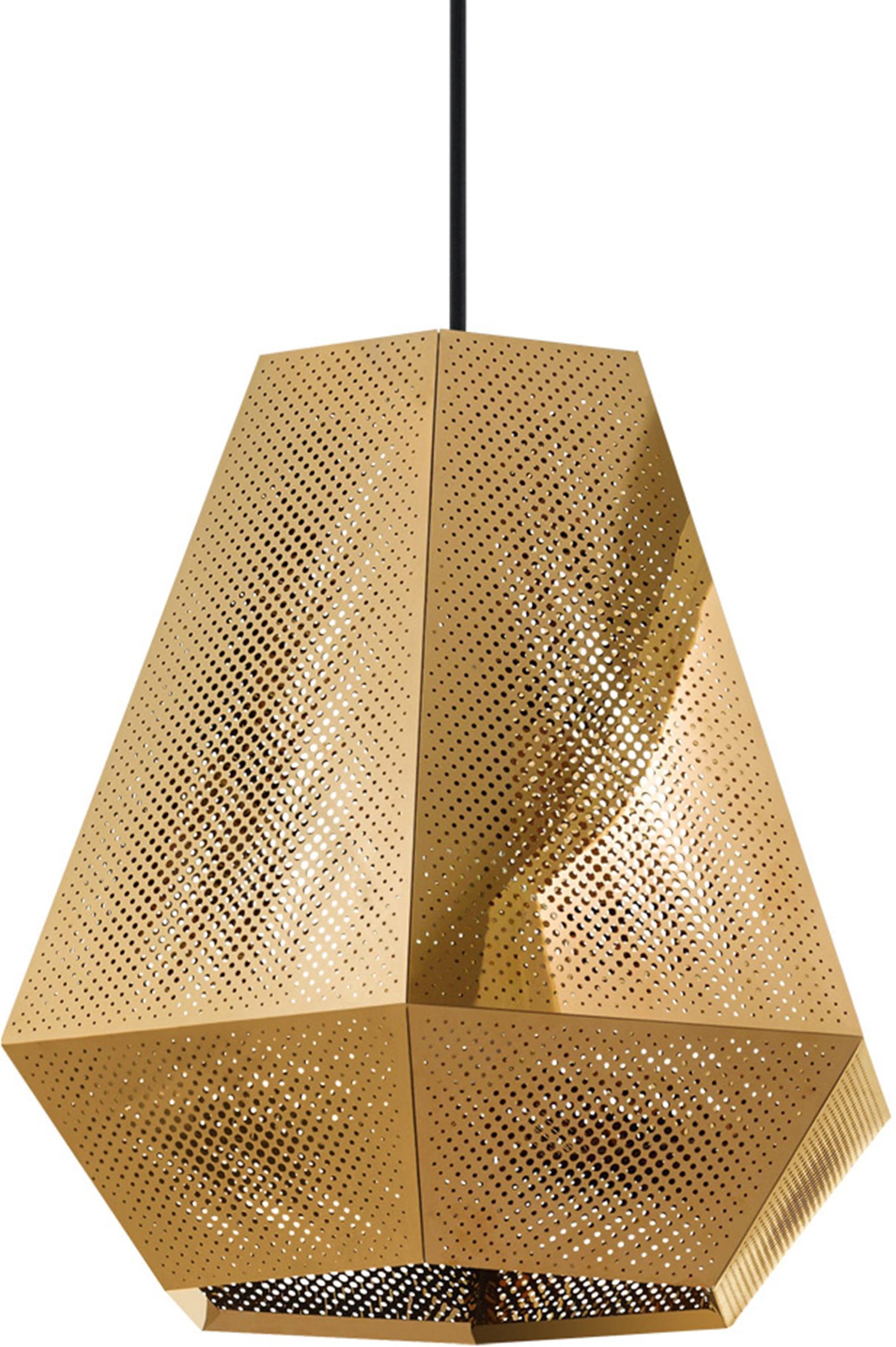EGLO Pendelleuchte "CHIAVICA", grau (messingfarben), 1, Ø 36cm, Leuchten, Hängeleuchte, Hängelampe, Pendelleuchte