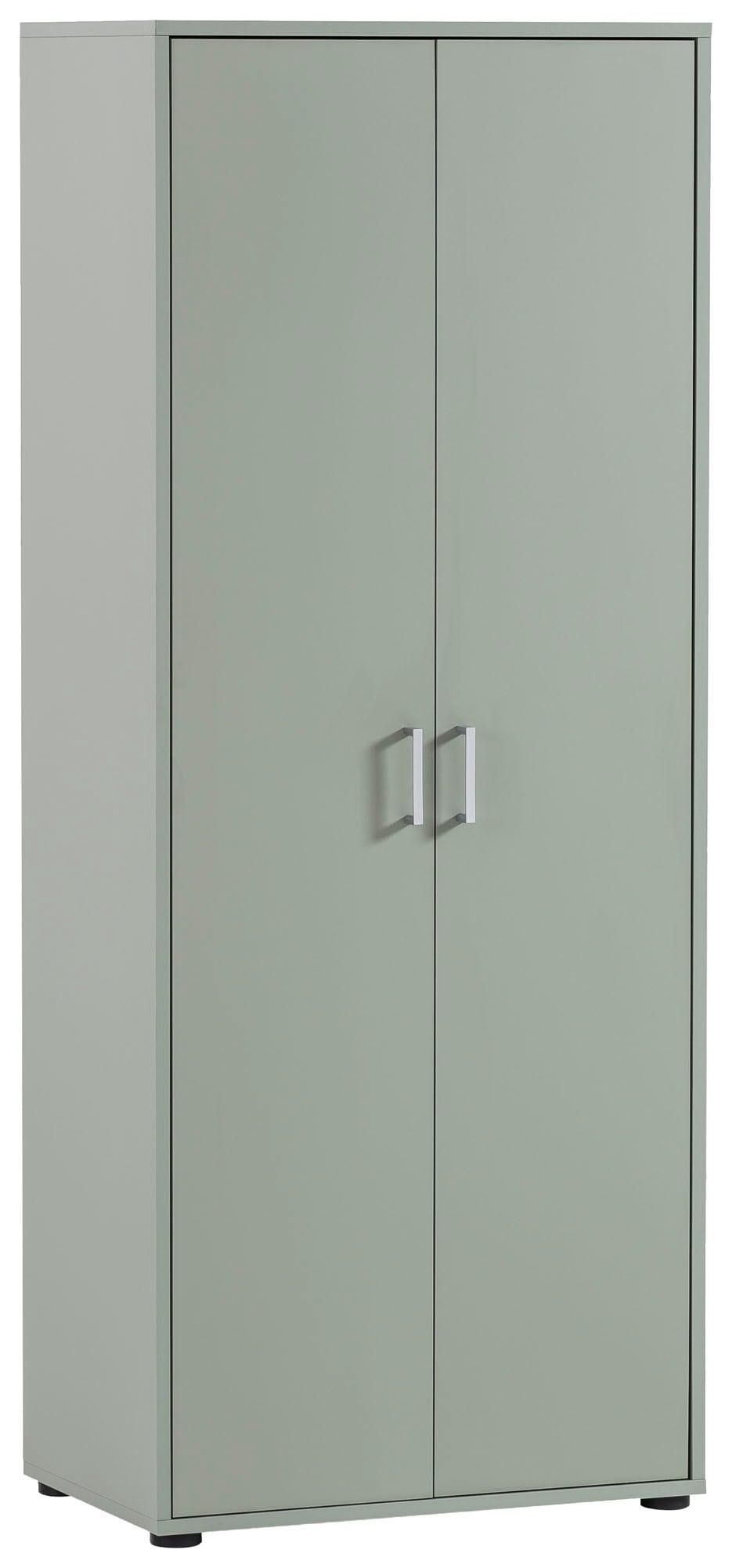 Aktenschrank WELLTIME "Baku", grün (pistazie), B:65,1cm H:163,6cm T:41cm, FSC-zertifizierter Holzwerkstoff, Schränke, Aktenschrank, Stauraumschrank, 6