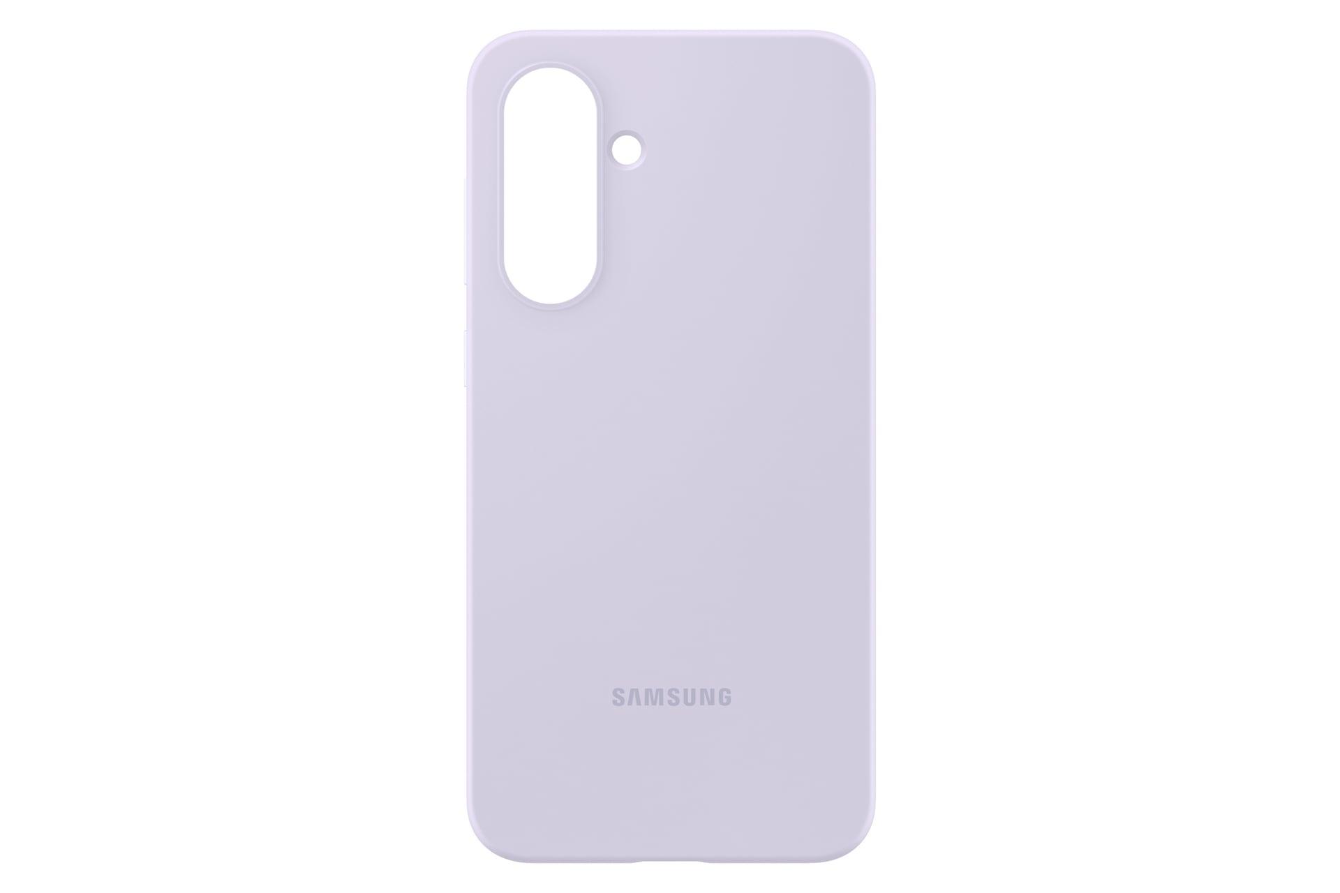 SAMSUNG Handyhülle "Silicone Case für Galaxy A36", lila (lavendel), Samsung Galaxy A36 5G, Hüllen, Backcover, Schutzhülle, Handyschutzhülle, Case, Sch