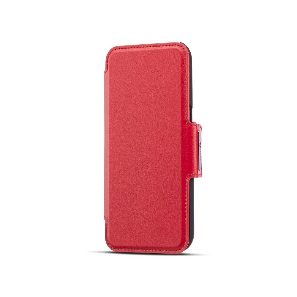 DORO Handyhülle "Wallet Case für Doro 8100", rot, B:12,5cm H:2,5cm T:19cm, Hüllen, Backcover, Schutzhülle, Handyschutzhülle, Case, Schutzcase, stoßfes