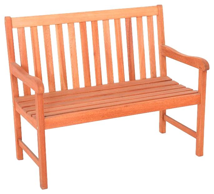 Gartenbank MERXX "Santos", braun, B:100cm H:89cm T:58cm, Holz, Sitzbänke, Gartenbank