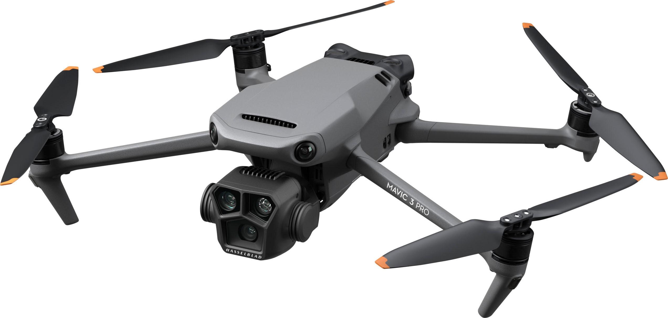 DJI Drohne “Mavic 3 Pro Fly More Combo (DJI RC)”, grau (grau, schwarz), B:29,08cm H:10,77cm T:34,75cm, Drohnen