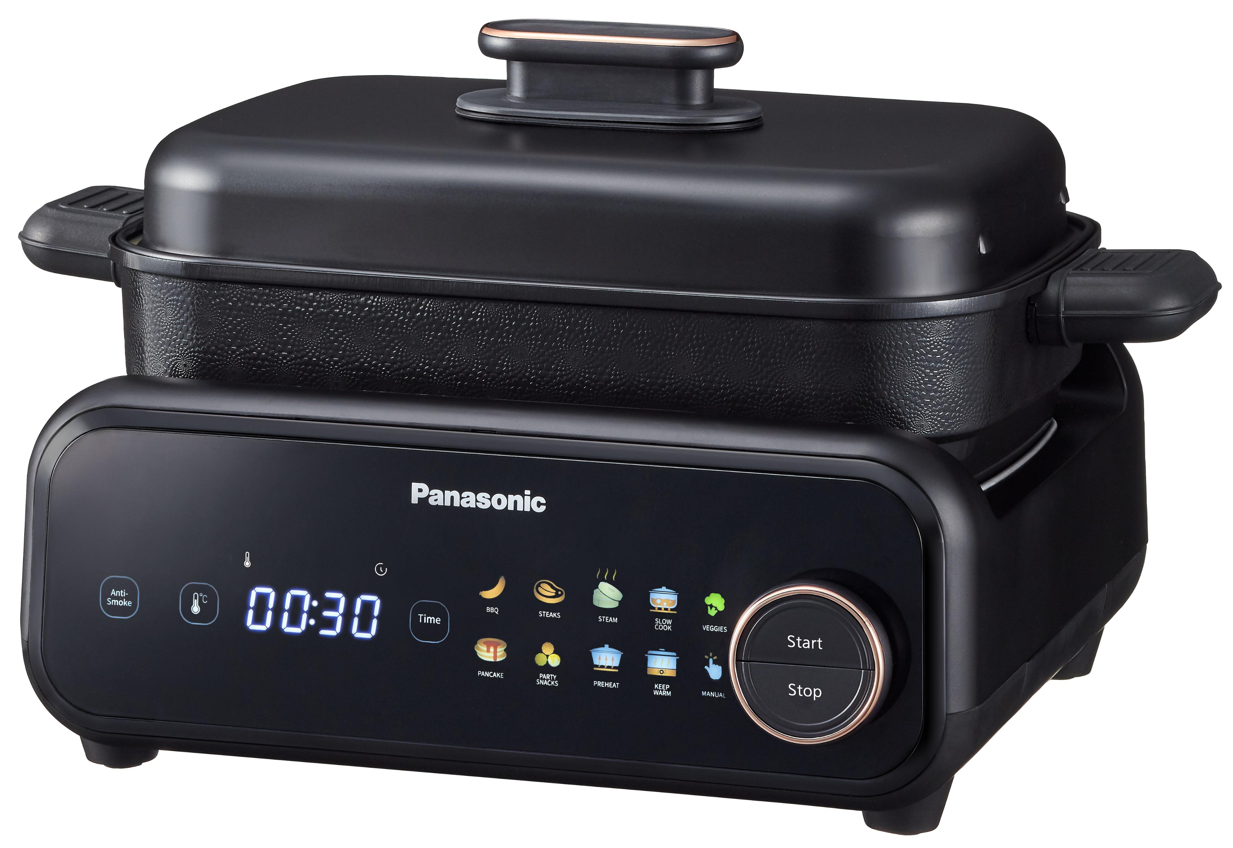 PANASONIC Multikocher, schwarz, Küchenmaschinen, 6-in-1 für vielfältige kulinarische Möglichkeiten