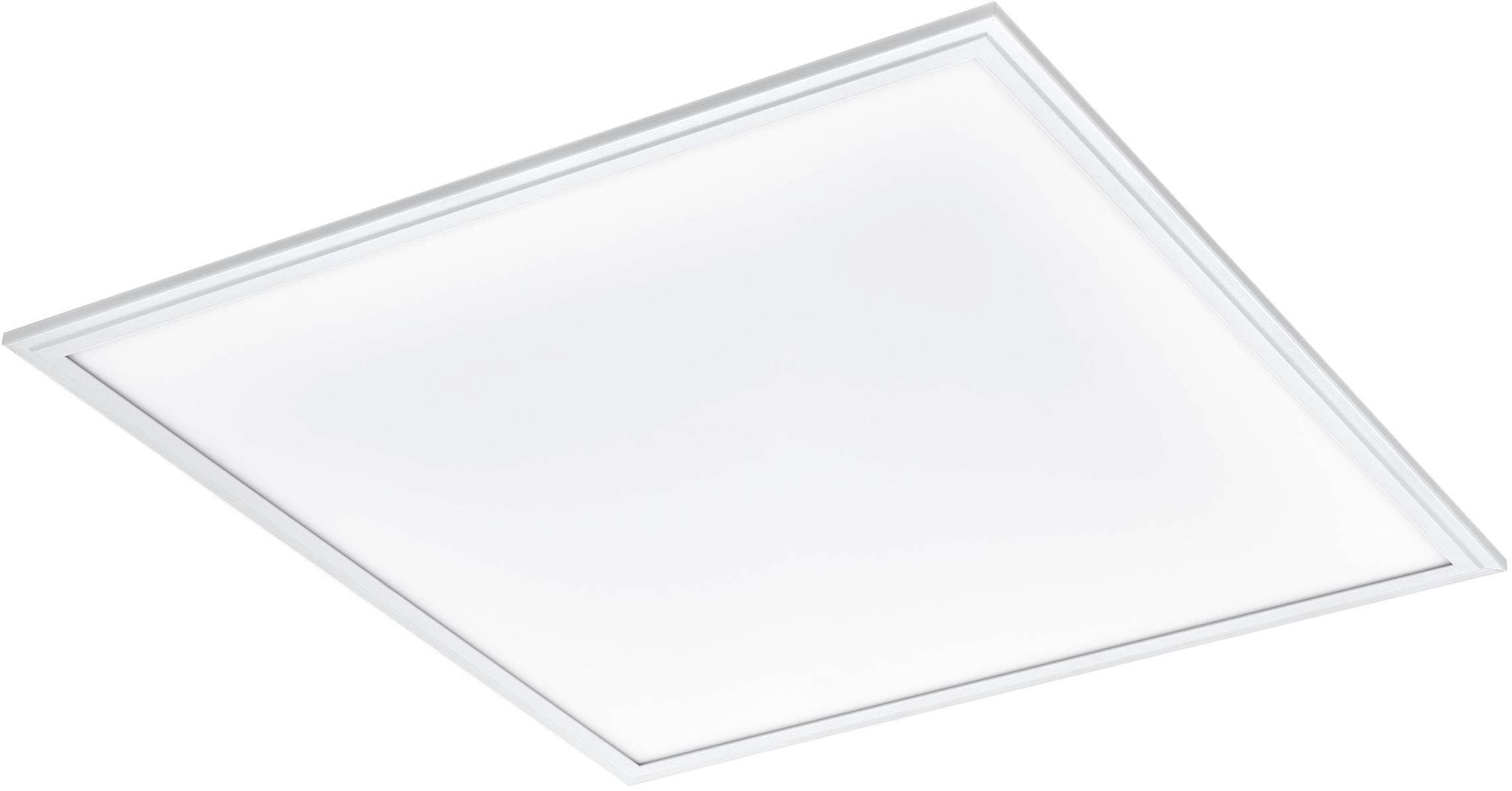 EGLO Deckenleuchte "Salobrena 1 Deckenlampe, Kunststoff und Aluminium, Aufbaulampe, Lampe", weiß, 1, H: 5cm, 1 Stk., Leuchten, Deckenlampe, Wohnzimmer