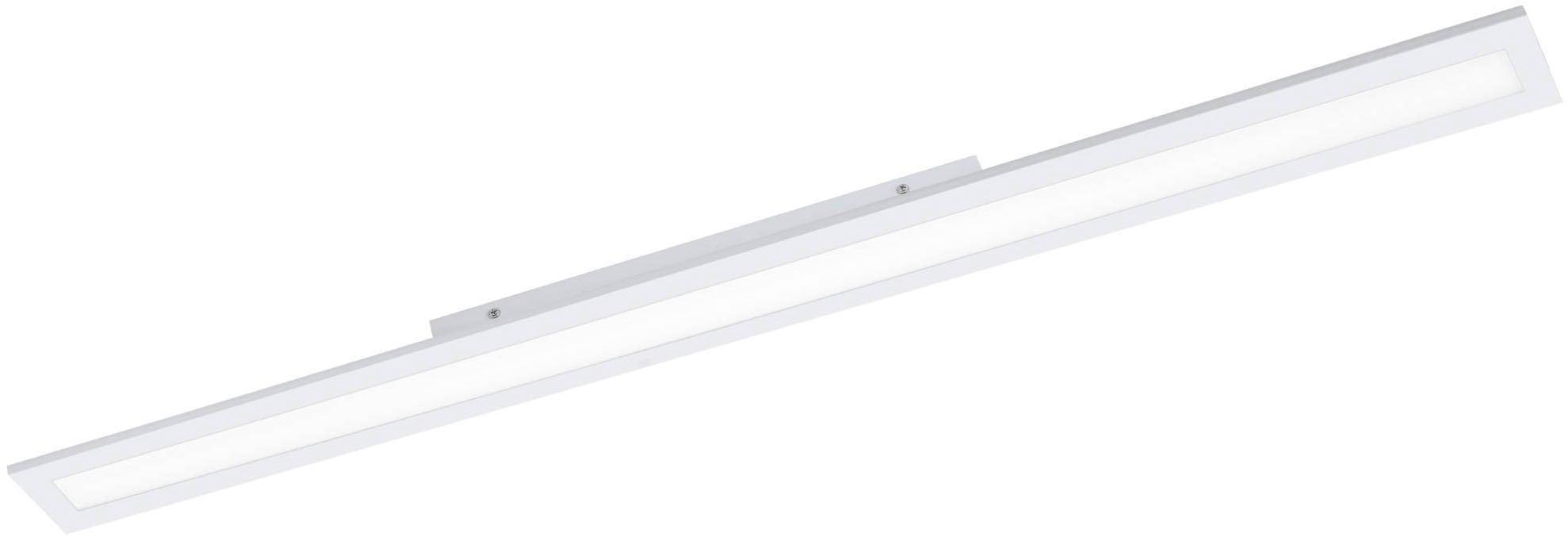EGLO Deckenleuchte "Salobrena 1 Deckenlampe, LED-Panel, Kunststoff und Aluminium, Lampe", weiß, 1, H: 4,5cm, 1 Stk., Leuchten, LED Panel, Deckenlampe,