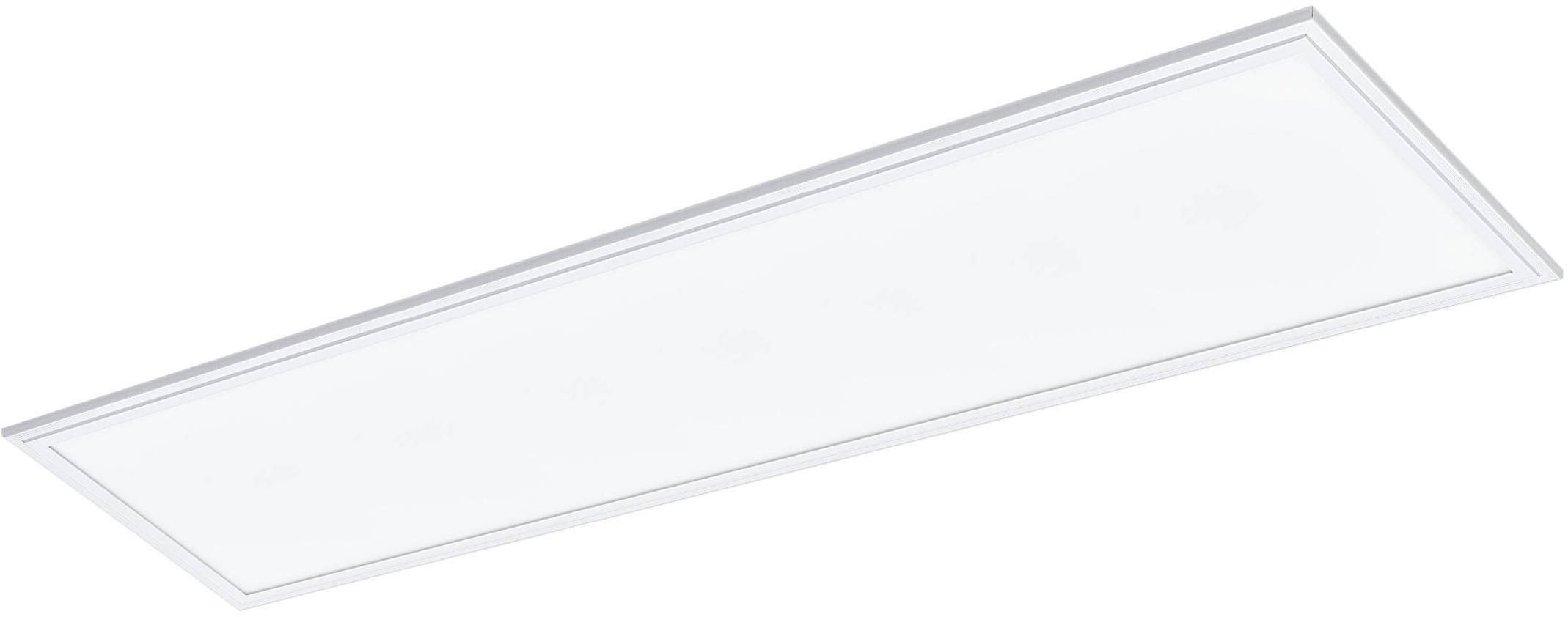 EGLO Rasterleuchte "Salobrena 1 Einbauleuchte, Deckenlampe, Aluminium, Kunststoff, Lampe", weiß, 1, H: 1,1cm, 1 Stk., Leuchten, Rasterleuchte - L120 x