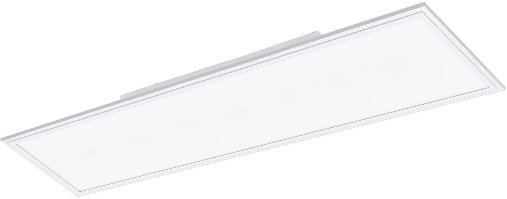 EGLO Deckenleuchte "Salobrena 1 Deckenlampe, Einbaulampe, Aluminium und Kunststoff, Lampe", weiß, 1, H: 5cm, 1 Stk., Leuchten, Deckenlampe, Wohnzimmer