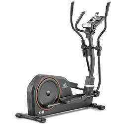 Crosstrainer-Ergometer ADIDAS PERFORMANCE "X-21", schwarz, CrosstrainerB:63,5cm H:160,5cm L:163cm, 150 kg max. Benutzergewicht, 24 Widerstandsstufen, 