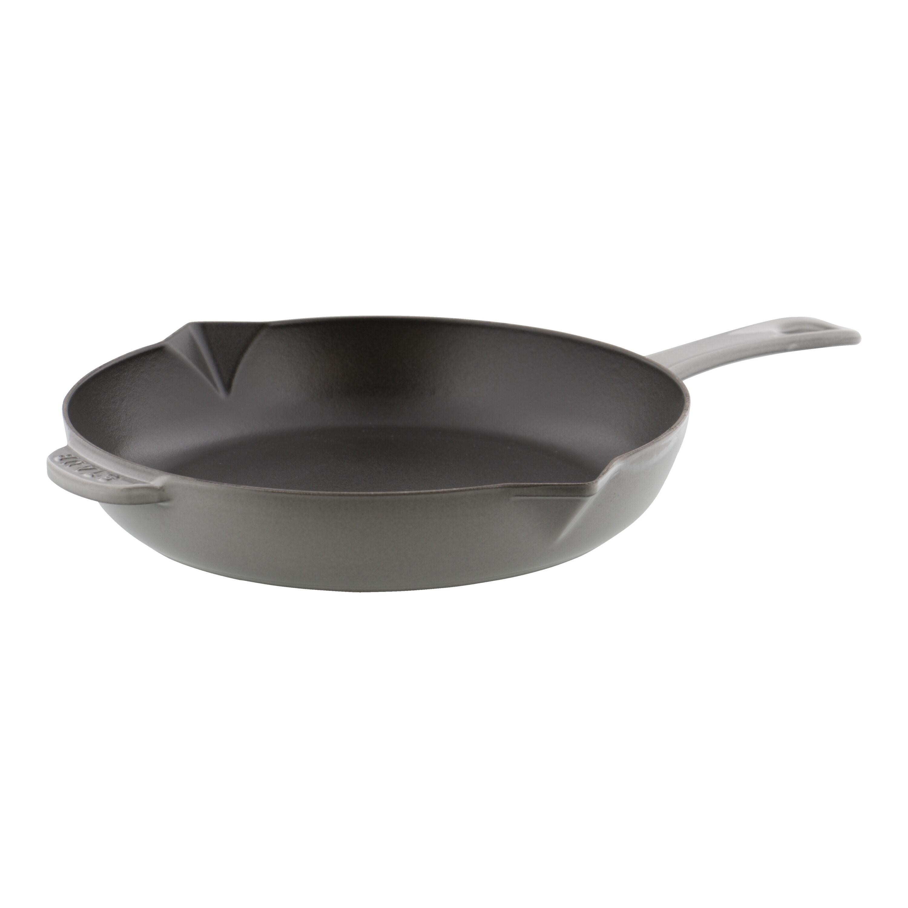 Staub Pans Bratpfanne 26 cm, rund, Graphit-Grau, Gusseisen