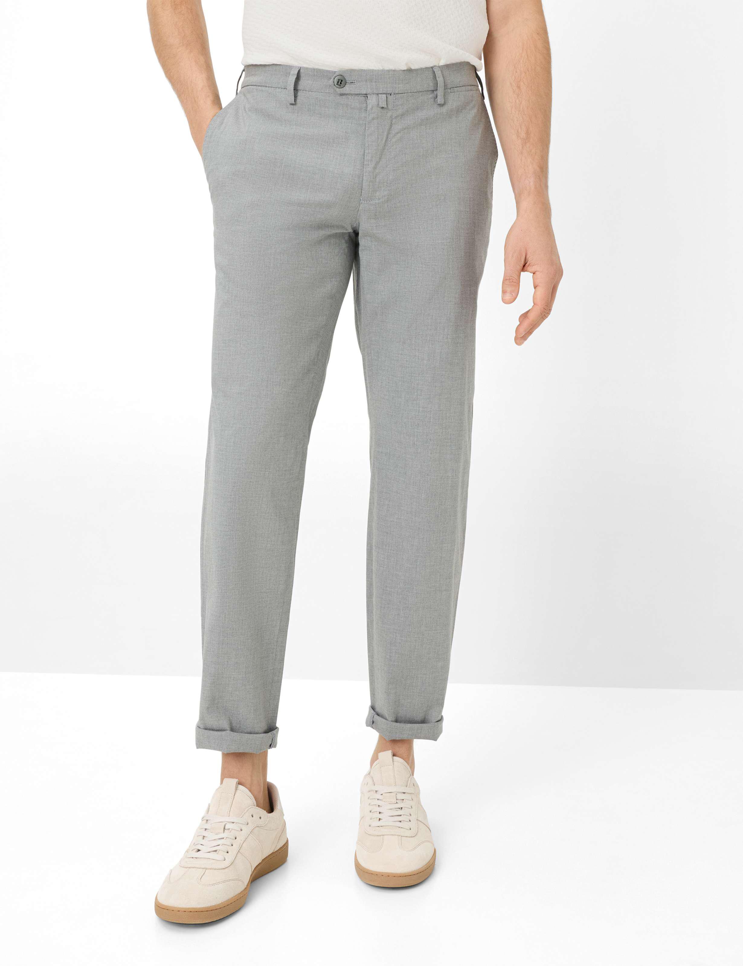 Brax Heren Style SILVIO SILVER, lichtgrijs,