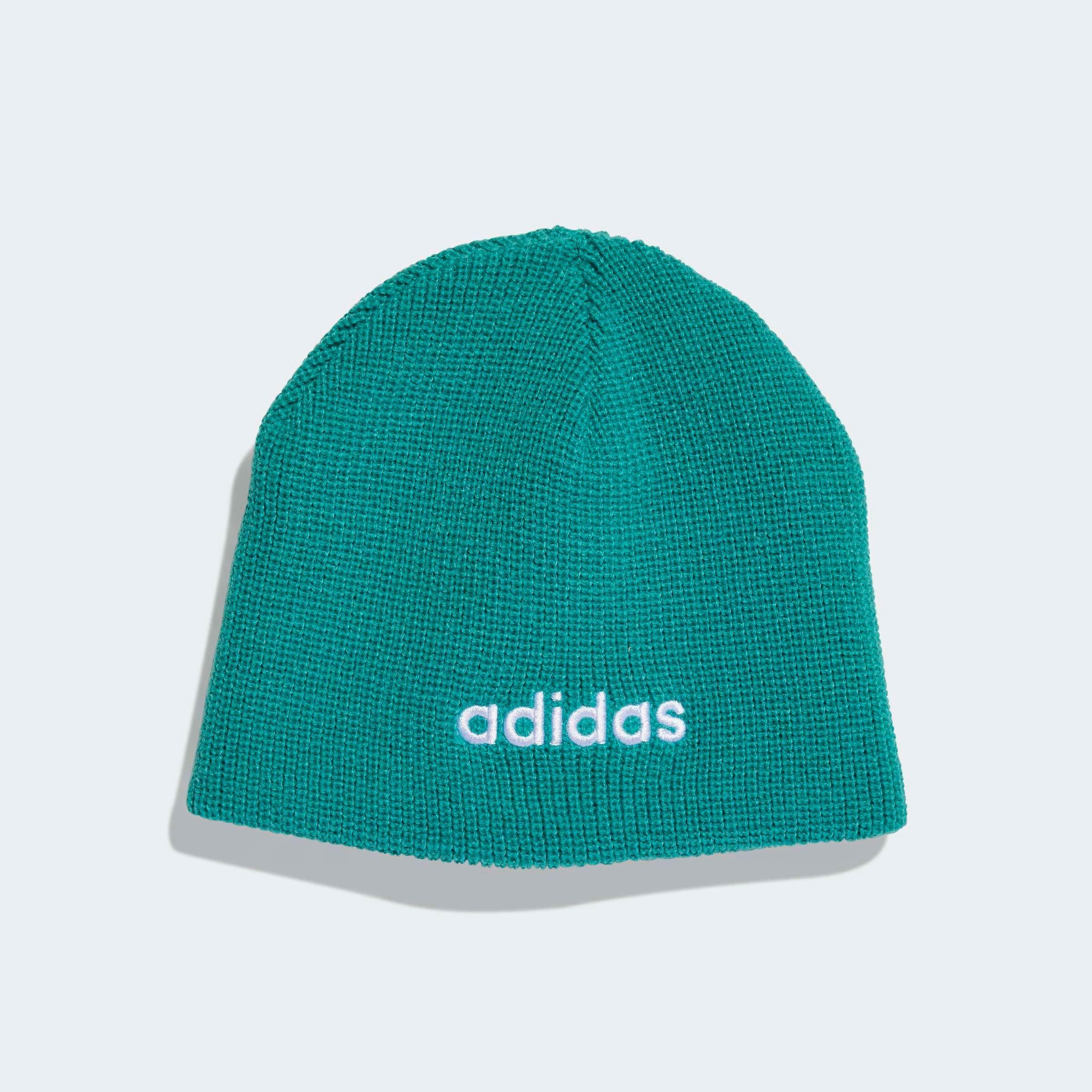 Beanie ADIDAS PERFORMANCE "LITTLE KIDS", Jungen, grün (pure teal), Obermaterial: 100% Polyacryl, Mützen Beanie