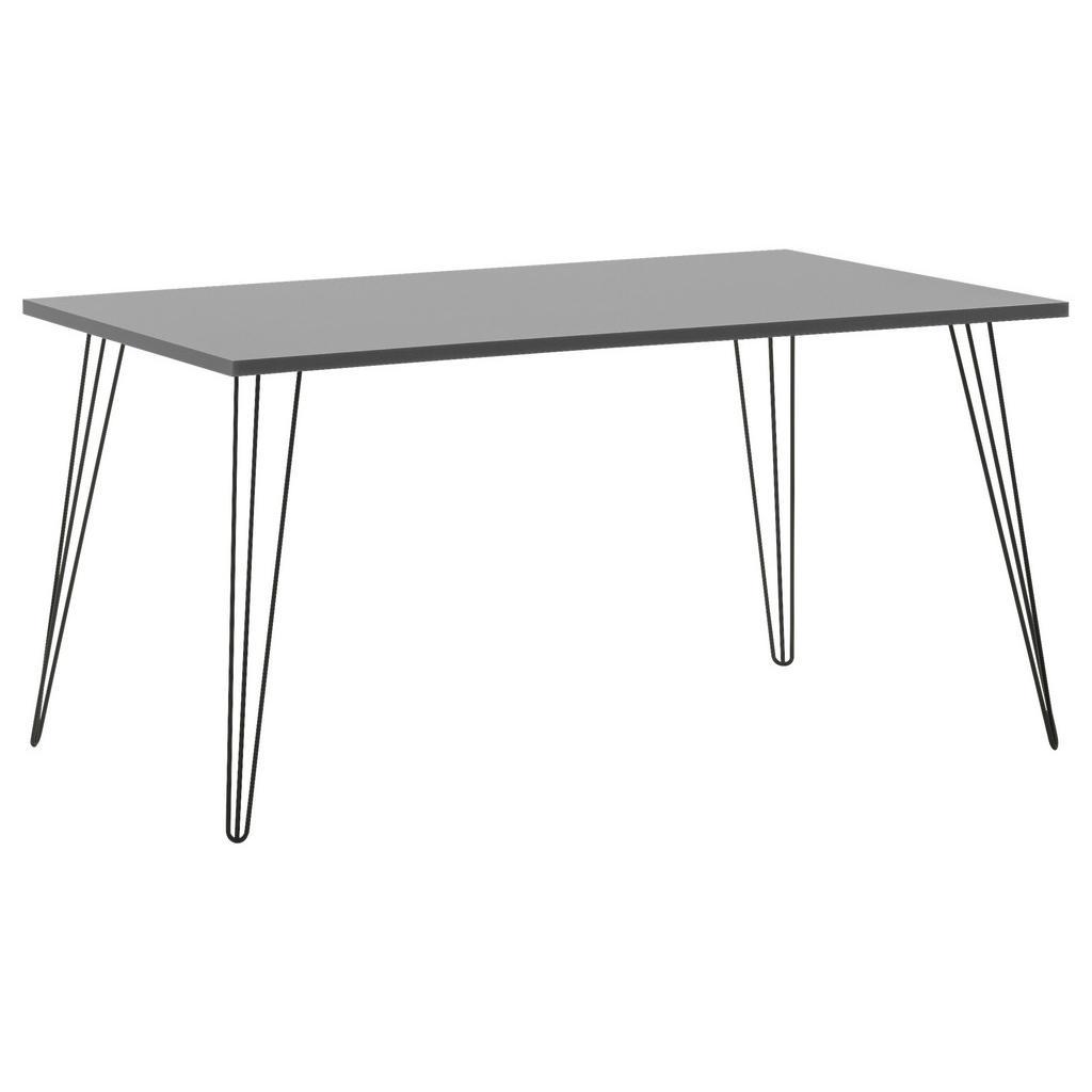 Mid.you , Platinfarben , Metall, Holzwerkstoff , rechteckig , 80x74x160 cm , in verschiedenen Holz-Dekoren erhältlich ,