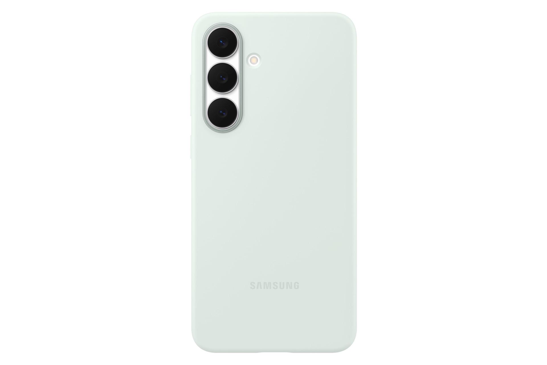 SAMSUNG Handyhülle "Silicone Cover für Samsung Galaxy S25 FE", mint, Samsung Galaxy S25 FE, Hüllen, Backcover, Schutzhülle, Handyschutzhülle, Case, Sc