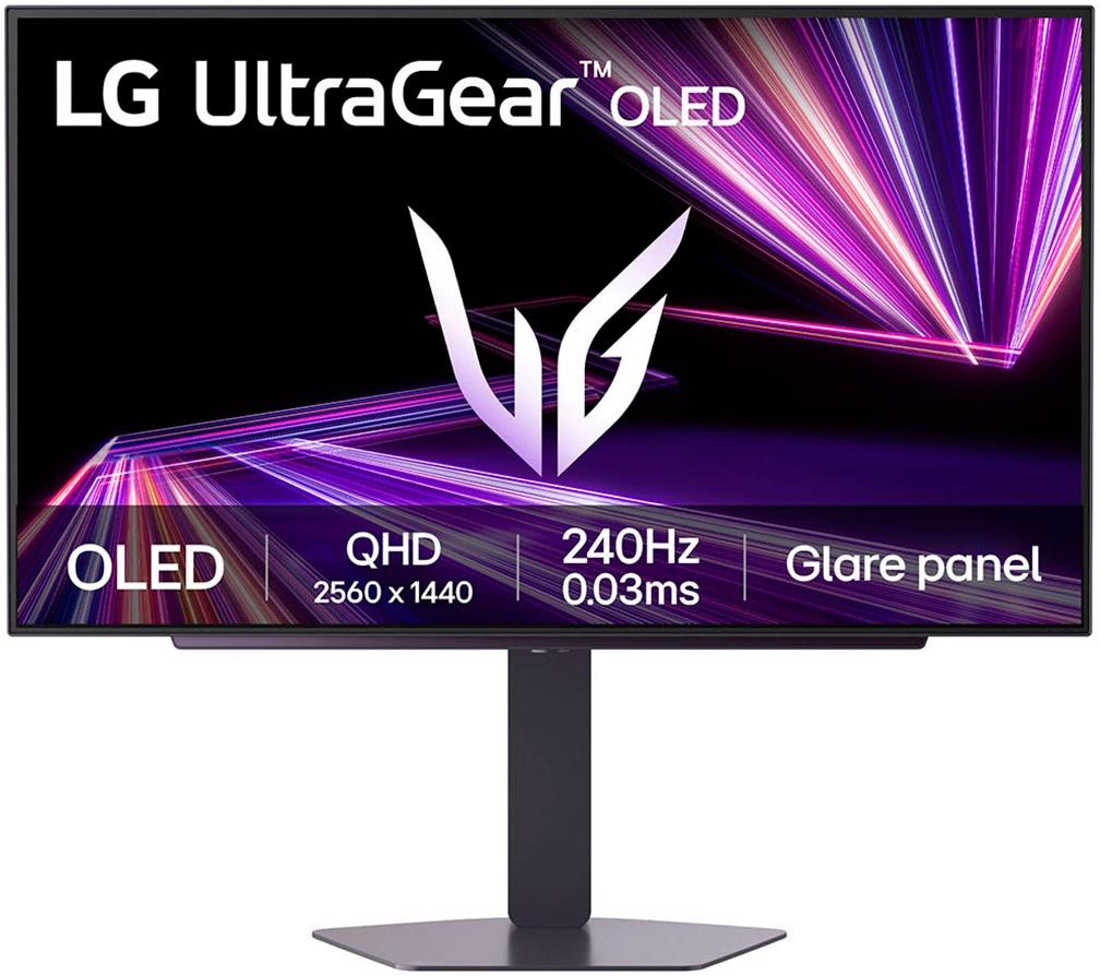 LG Gaming-Monitor “27GX704A UltraGear™”, Energieeffizienz: F (A-G), schwarz, B:60,52cm H:35,1cm T:4,53cm, Monitore, mit 240 Hz,