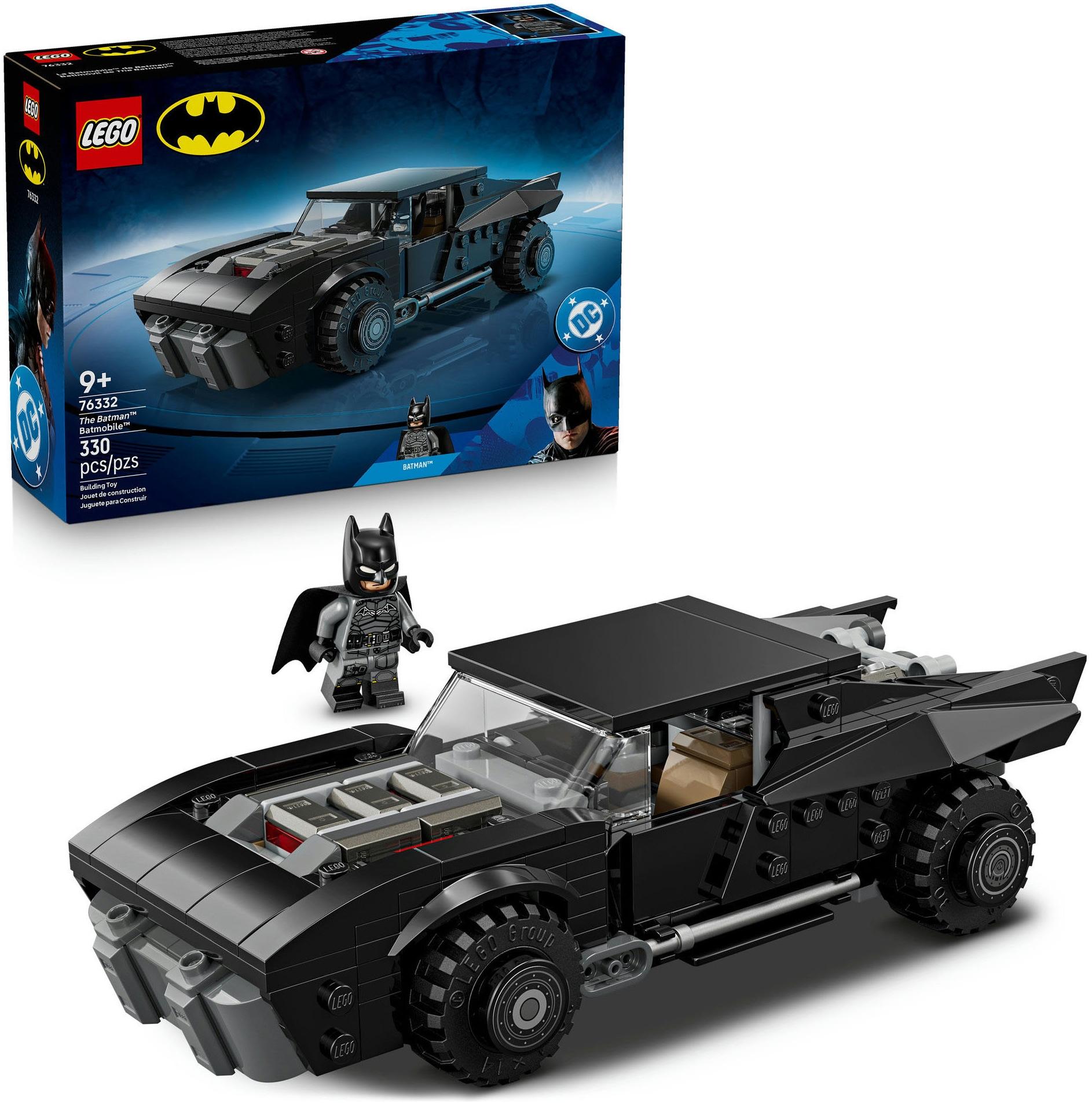 Konstruktionsspielsteine LEGO "The Batman: Batmobil (76332), LEGO Super Heroes", bunt, Spielbausteine, Kinder, Kunststoff, Konstruktionsspielsteine