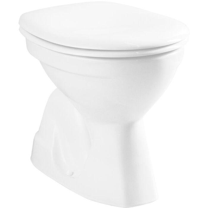 VitrA Normus Stand-Tiefspül-WC 6859L003-1030 weiß, Abgang innen senkrecht
