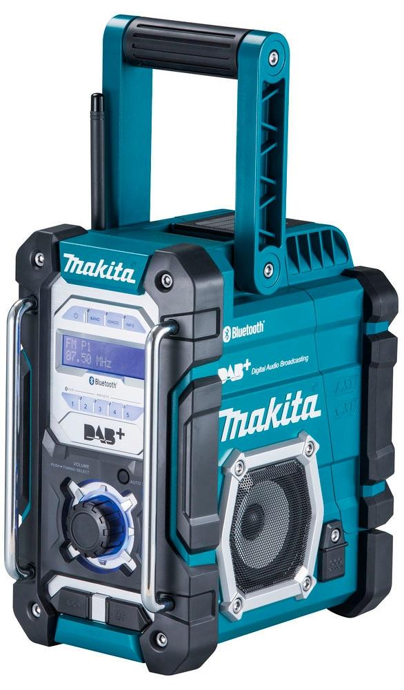 Baustellenradio MAKITA "DMR112", blau, B:27,5cm H:43,1cm T:16,5cm, Radios, Baustellenradio, ohne Akku
