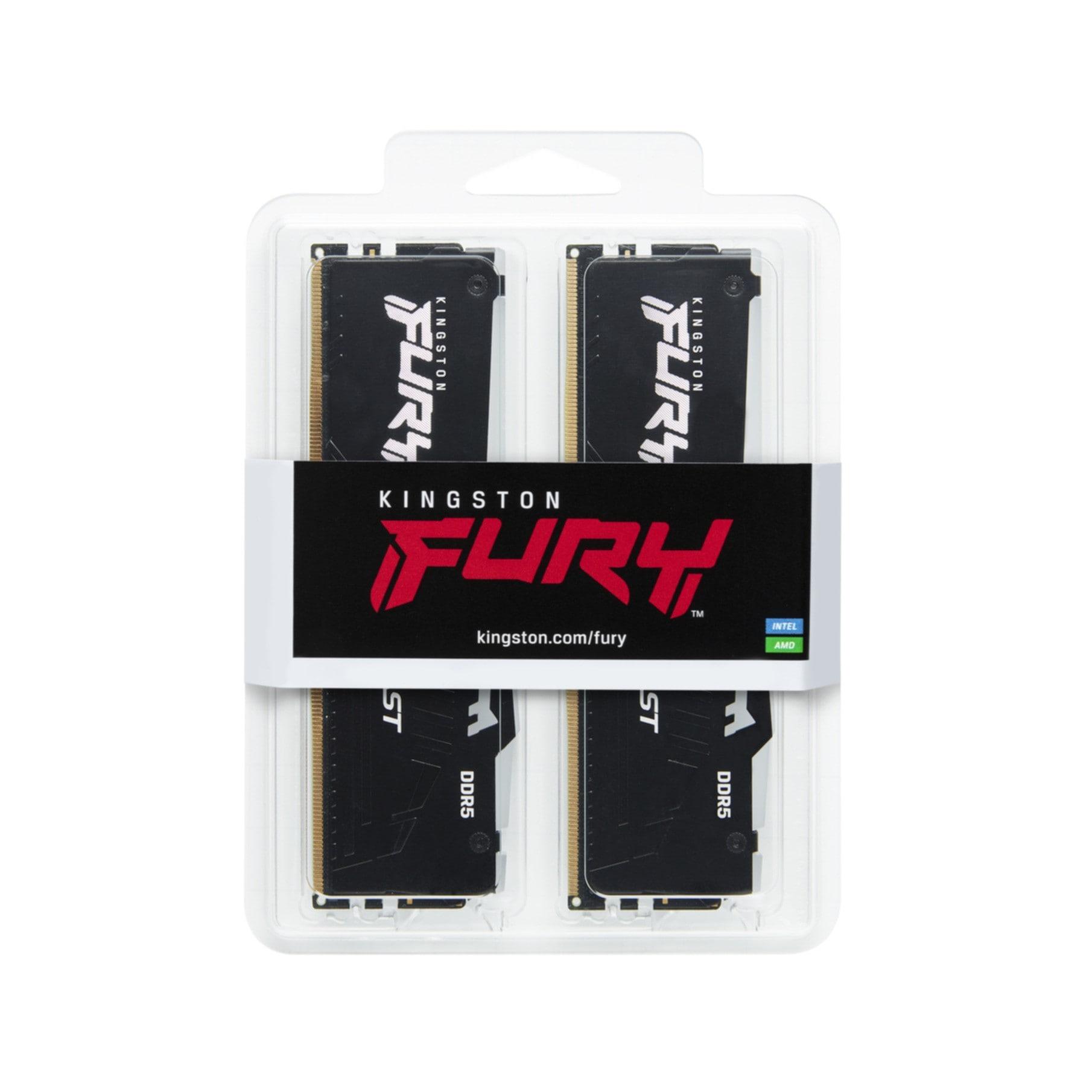 KINGSTON Arbeitsspeicher "64GB 6000MT/s DDR5 CL30 DIMM", ohne farbbezeichnung, B:12cm H:1,5cm T:17cm, Arbeitsspeicher, Arbeitsspeicher