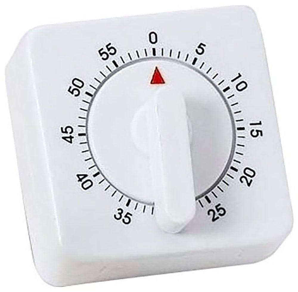 Kurzzeitmesser ATLANTA, weiß, Wecker, Eieruhr, Küchentimer, Küchenaccessoire, bis 59 Minuten einstellbar